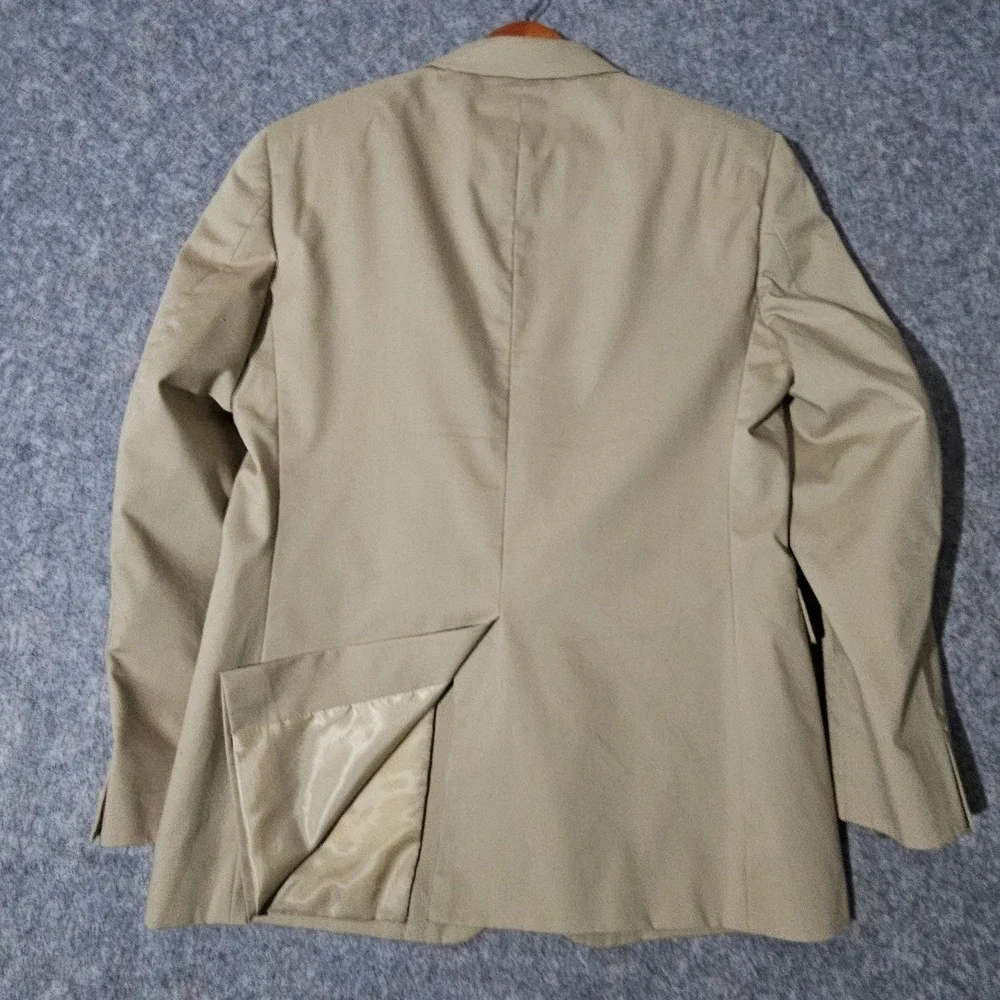 JOS A BANK Mens Tan Classic Fit Sport Coat Blazer Jacket Size 42 R